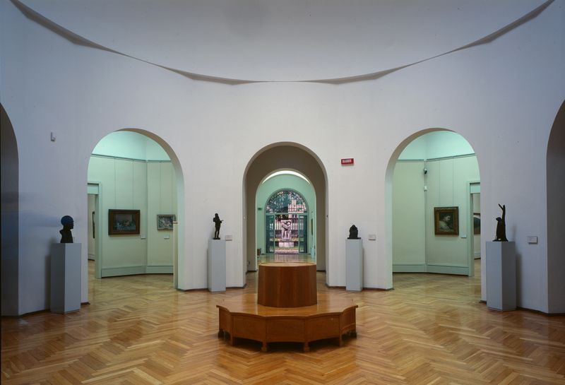 Interno della Galleria Oddi